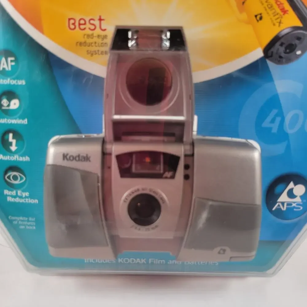 Kodak Advantix C400 Camera Outfit f5.6 22mm Ektanar Lens w Film NOS Sealed